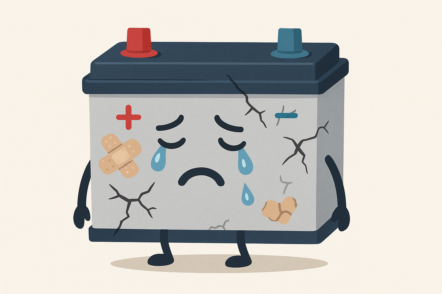 家庭用蓄電池の寿命は何年？交換時期のサイン